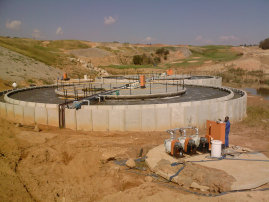 Concrete Sewage Plant